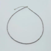 AAA Luster Freshwater Seedless Pearl Necklace (2.5mm-3mm) (40+5cm)-AFSN003